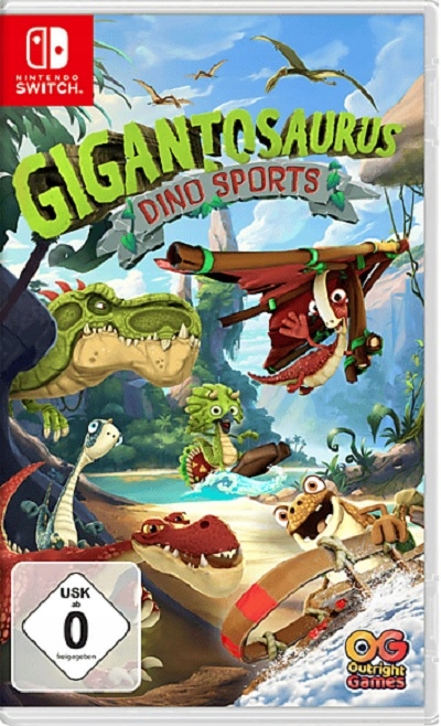 Gigantosaurus Gigantozaur Dino Sports Pl Switch gra na kartridżu