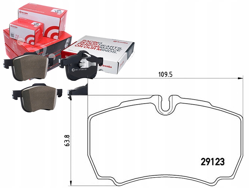 Brep A6 023 Brzdové Destičky Iveco Daily 99- Zadní Asistent řidiče #33