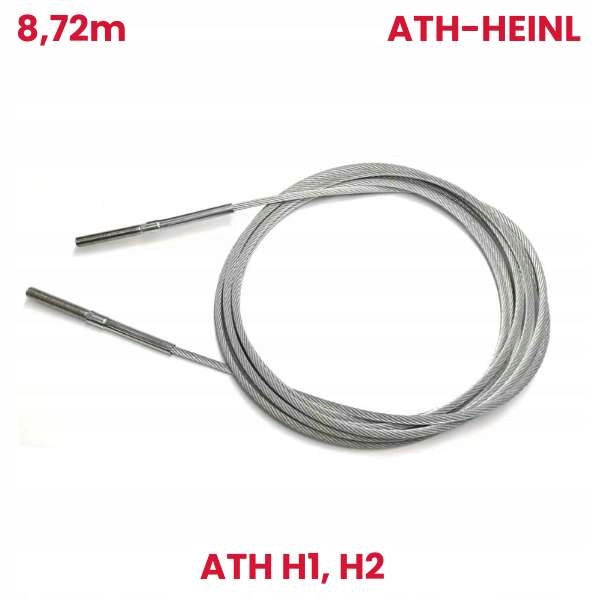 Náhradní díl ATH-Heinl: Ocelové lano Ath H1, H2