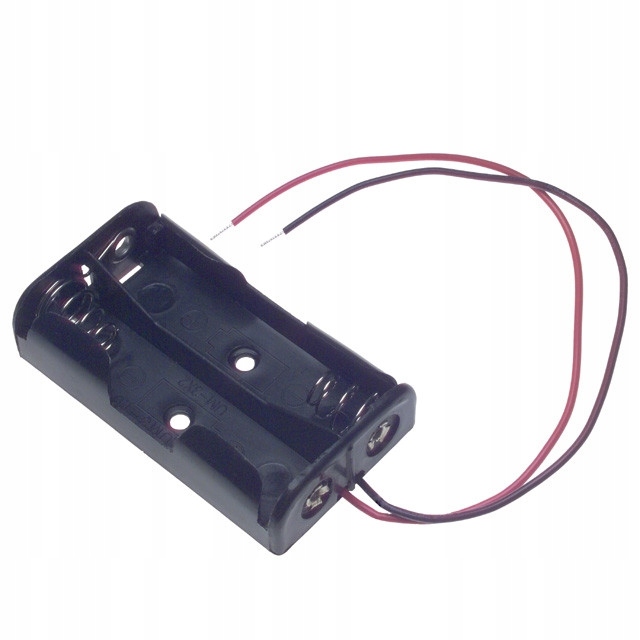 

Koszyk Na 2 Baterie Typu Aa (1.5V) Czarny
