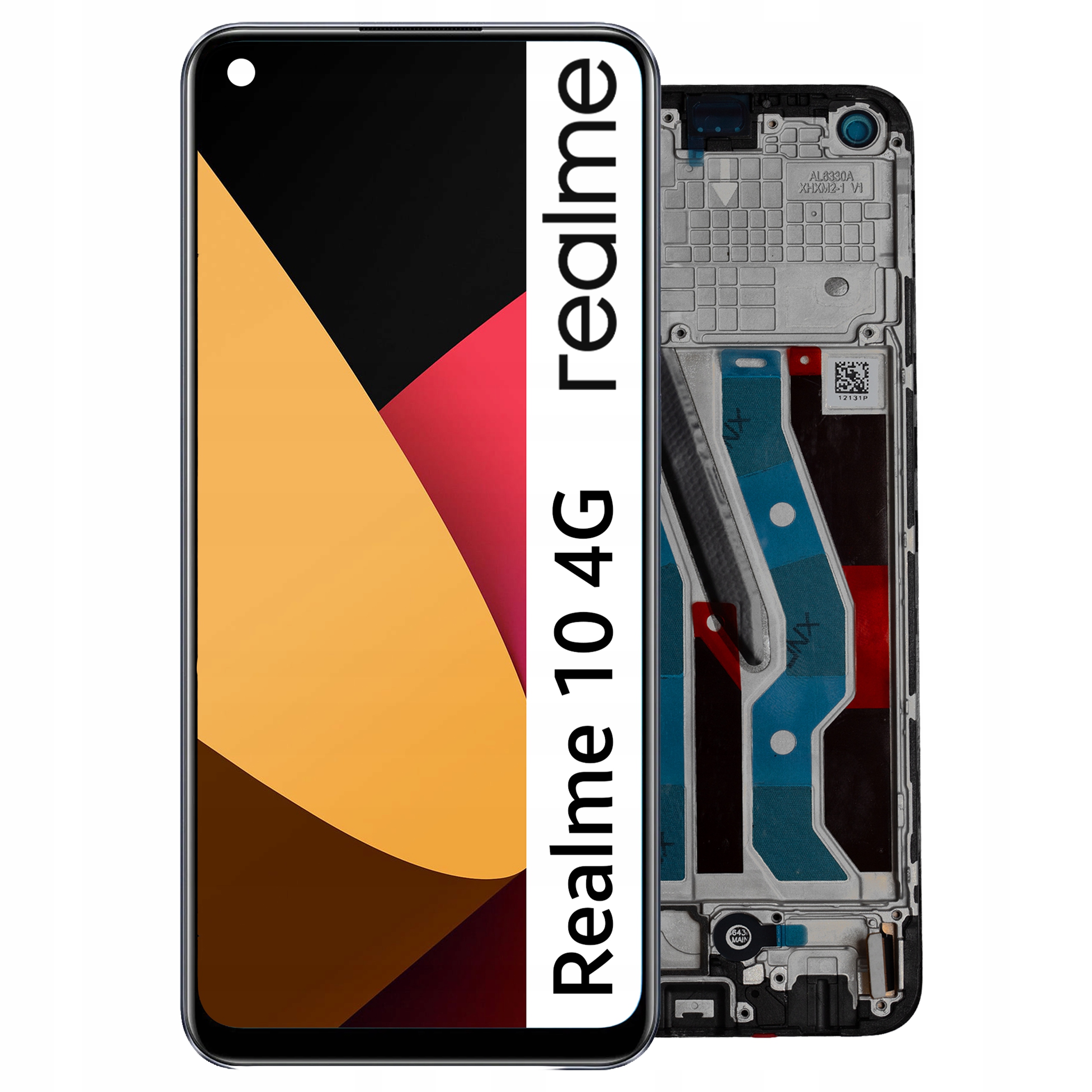 RMX3630 LCD pro Realme 10 4G Displej Rámeček Matrix Incell