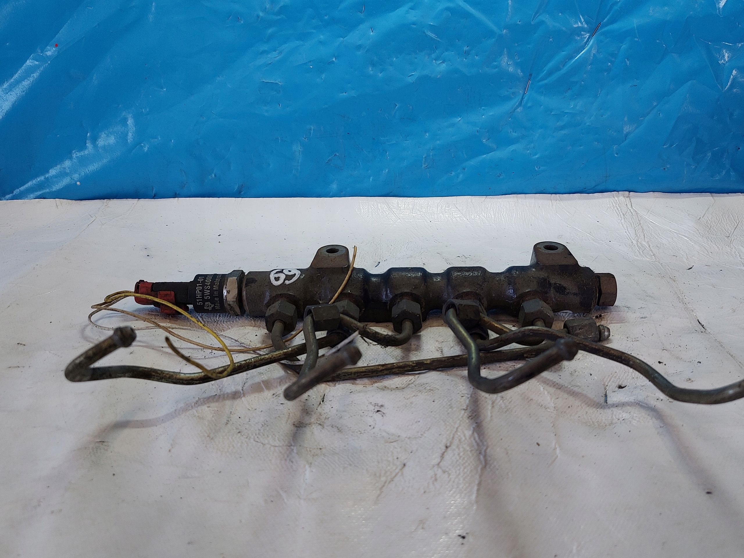 Rampe injection MAZDA 2 1.4 TD 9642503380