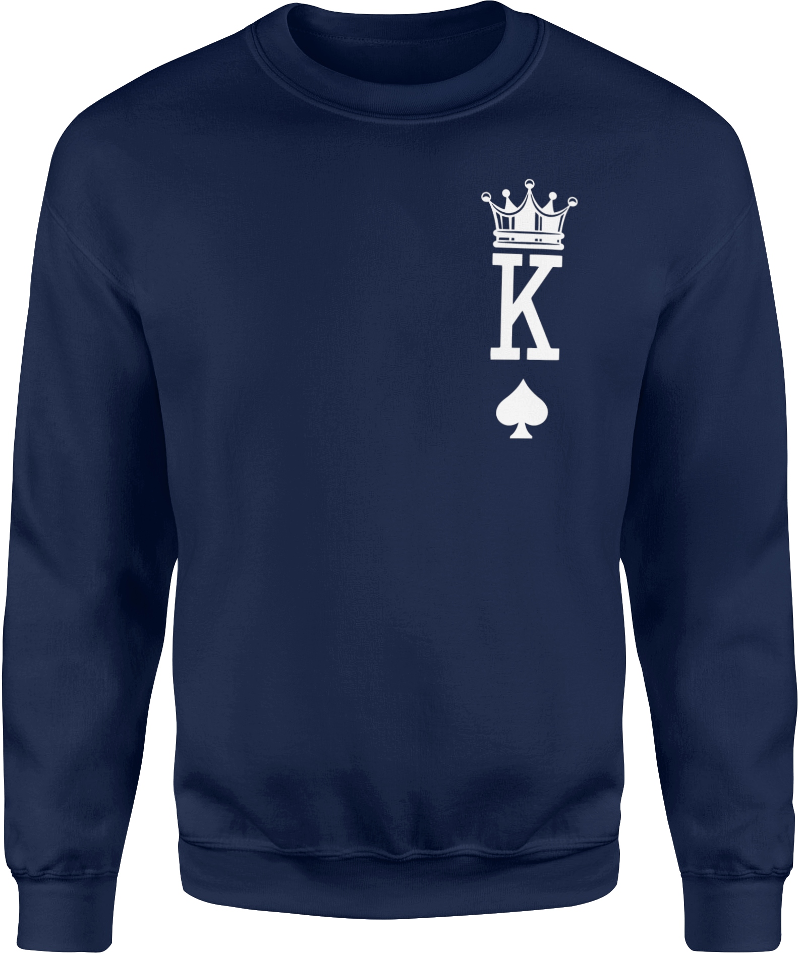 

Męska Bluza King Król Karta Bawełniana Rozmiar XL