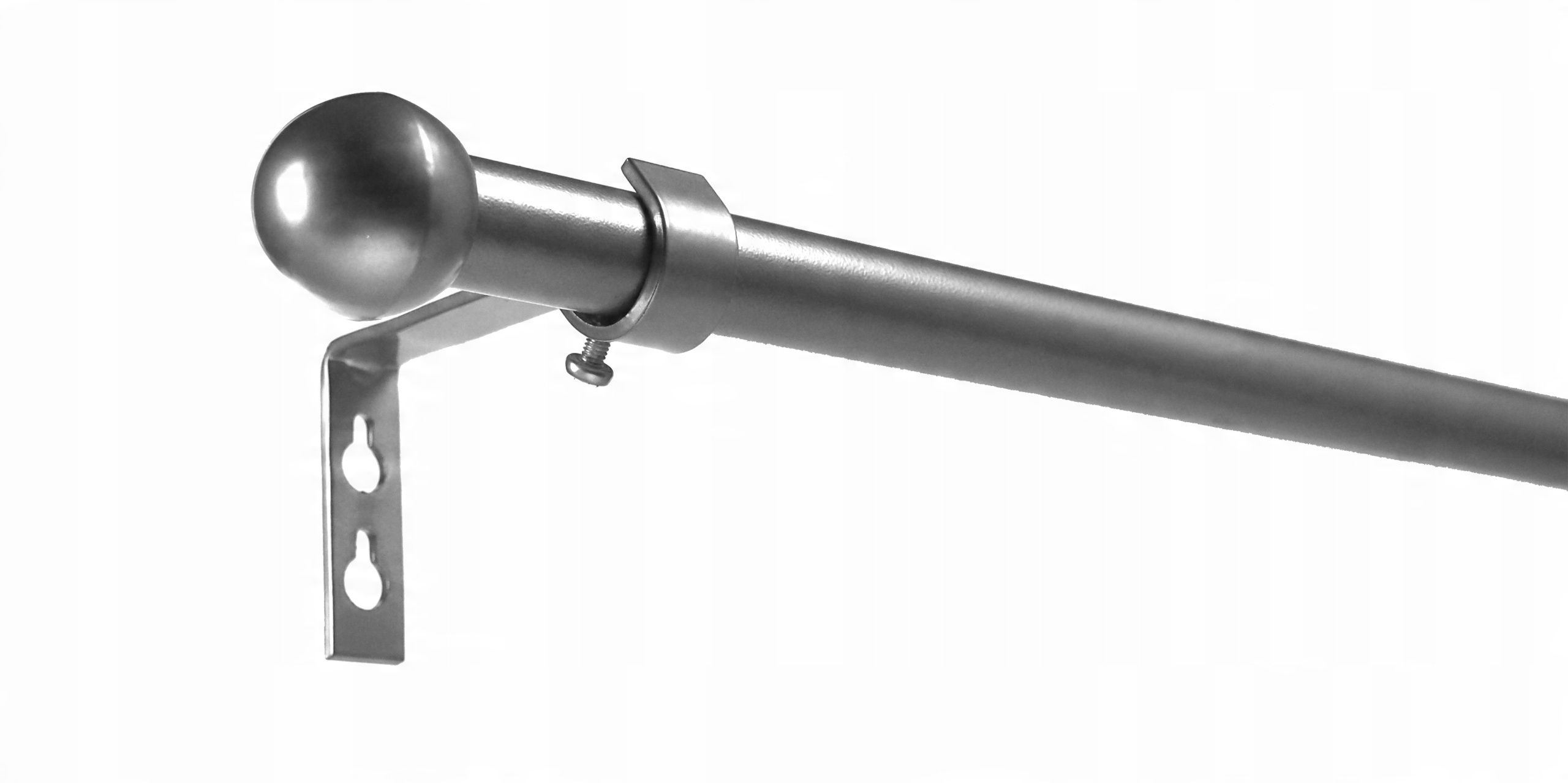 

Karnisz Srebrny Pro metal FI19 Poj 220cm bez kółek