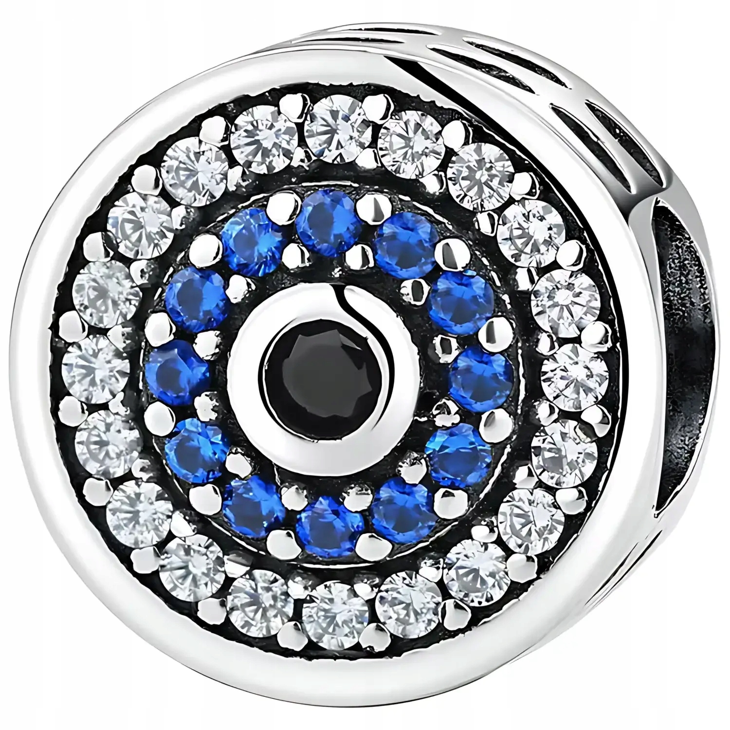 Charms Přívěsek Stříbro 925 Oko proroka Evil Eye Talisman Ochranný amulet