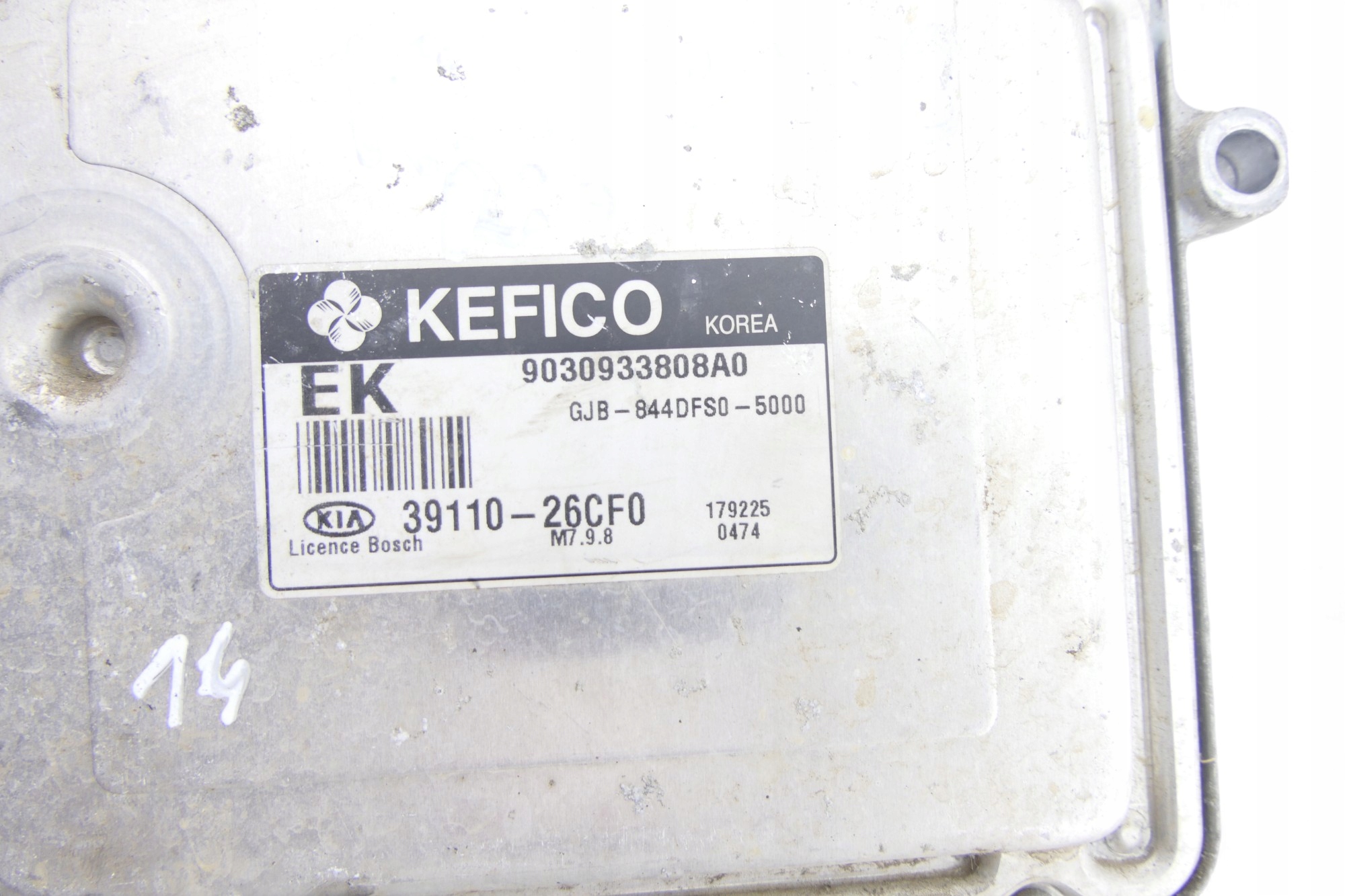 computer control unit of the engine KIA RIO II 1.4 16V 39110-26CF0