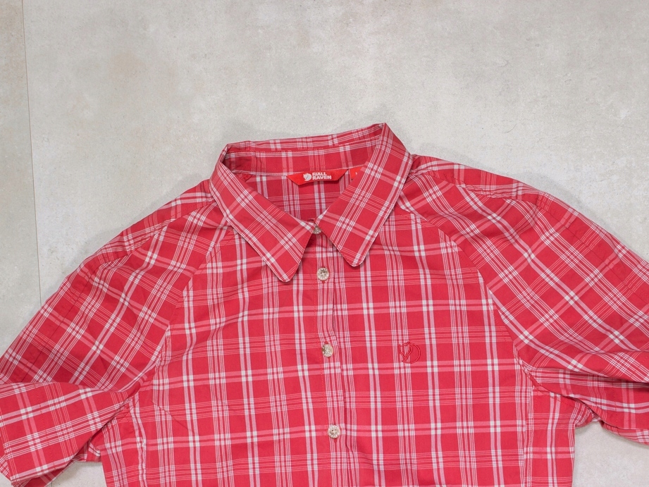 FJALLRAVEN MARULA SHORT KOSZULA KRATA DAMSKA M Kolekcja zero