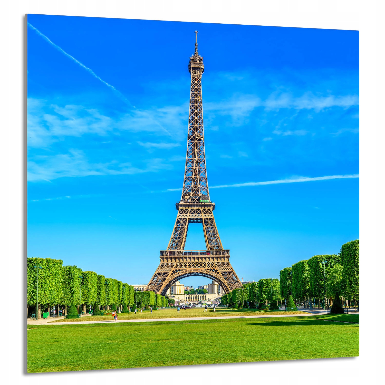 Skleněný Panel Do Kuchyně 60x65 Paříž Tvrzené Sklo