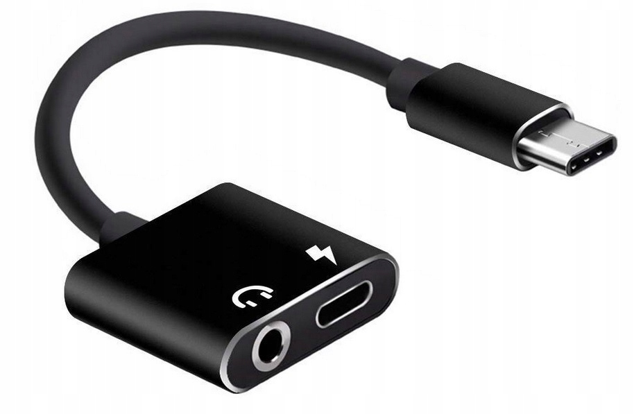 

Adapter Przejściówka Usb-c Typ C Jack 3,5 mm Aux