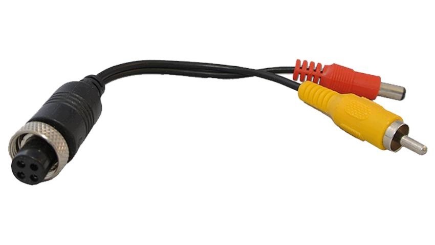 Adapter Przejściówka 4-PIN Na Rca