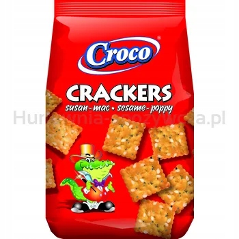 Croco krekry se sezamem a mákem 100 g