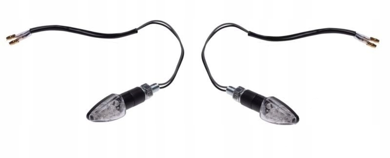 Kierunkowskazy małe mini czarny LED LEDOWE