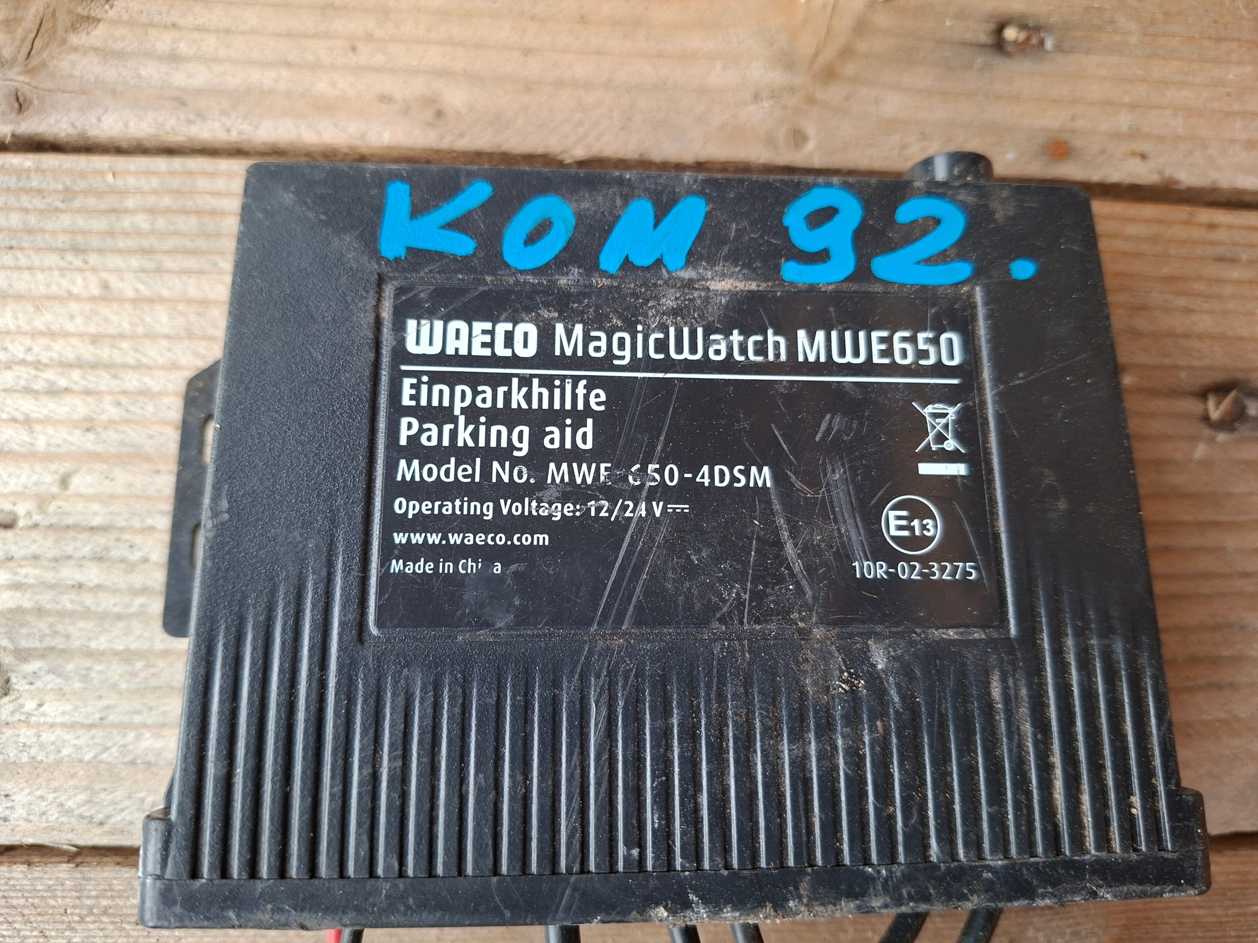centralka systemu SERVOSTERZO parcheggio waeco mwe650-4dsm