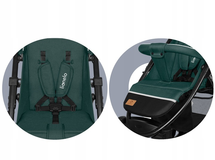 Wózek spacerowy SPACERÓWKA do 22 kg REGULOWANA RĄCZKA Lionelo Annet Tour Marka Lionelo