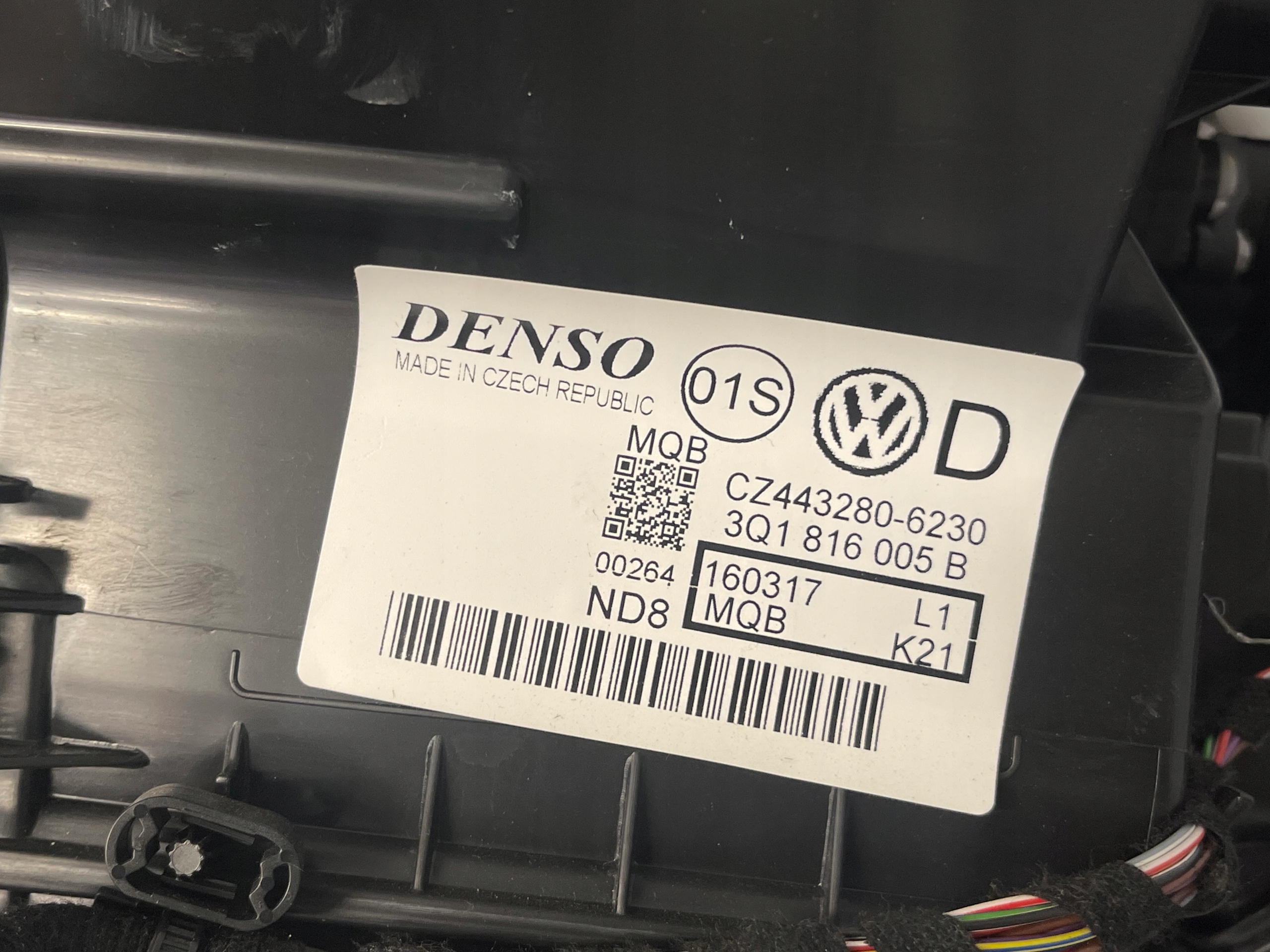 VW ARTEON PASSAT B8 heater complete KLIMATRONIK 3Q1816005B