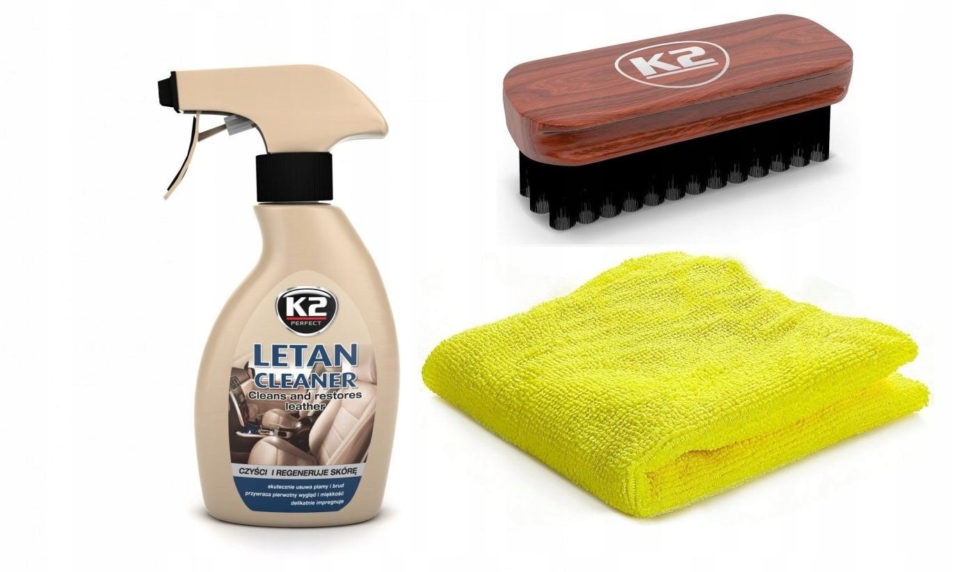 

K2 Letan Auron Zestaw Do Czyszczenia Skóry 250ML