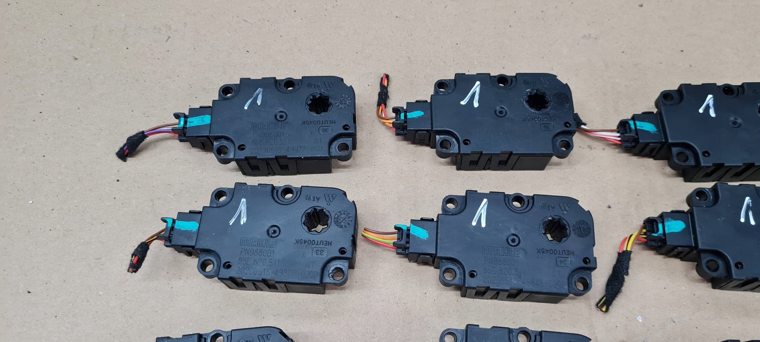 A6 C8 4K Micro moteur Bouches buses Bloc de chauffage complet 85E820511 A7 4K Q7 4M Q8 A4 B9