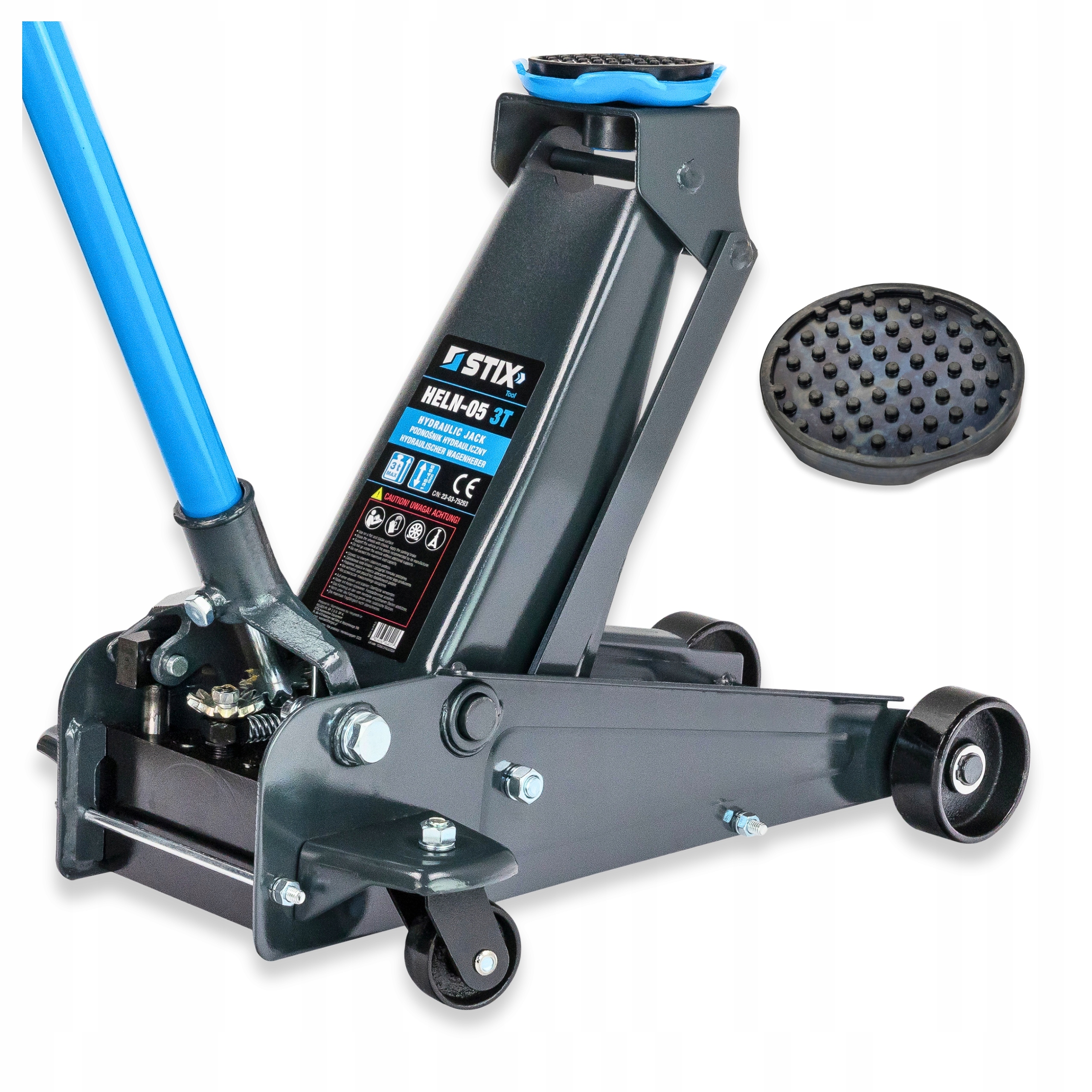 Hever Žába Zvedák Hydraulický Automobilový 3T 130-480MM HELN-05 Stix