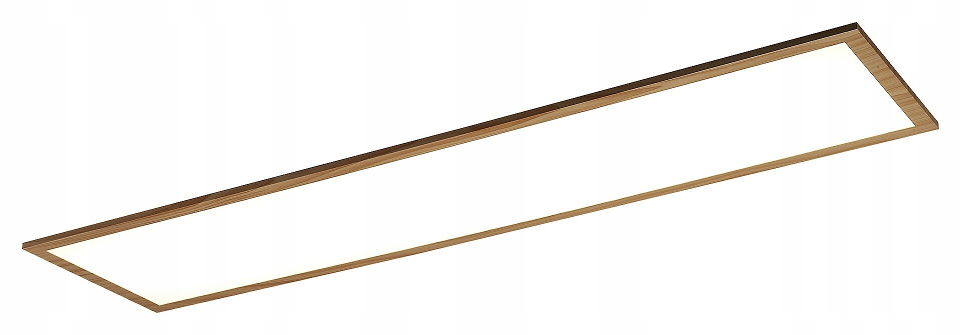 Rabalux Almond Led stropné svietidlo 40W, buk/biela, 1195x295 mm, 4000K