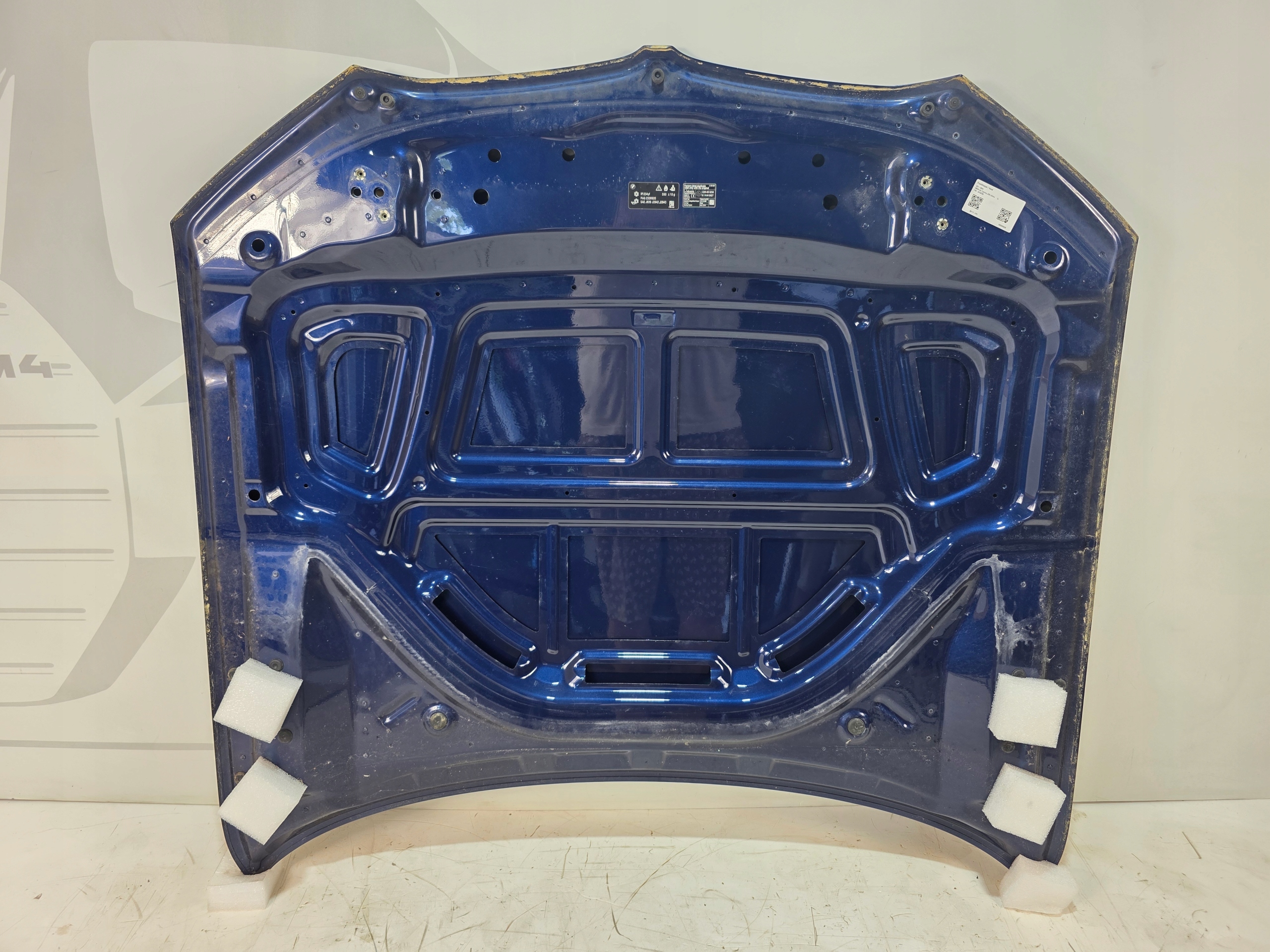cofano BMW 3 G20 G21 LCI C10 MIDETERRANEAN BLUE METALLIC