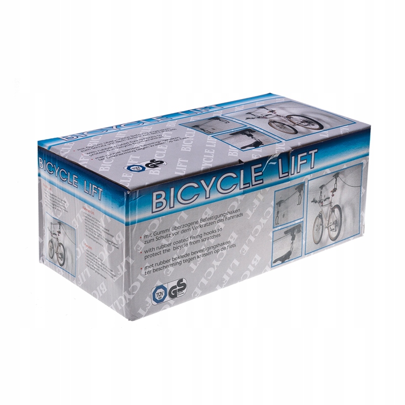 WIESZAK NA ROWER UCHWYT ROWEROWY SUFITOWY WINDA Kolor dominujący czarny