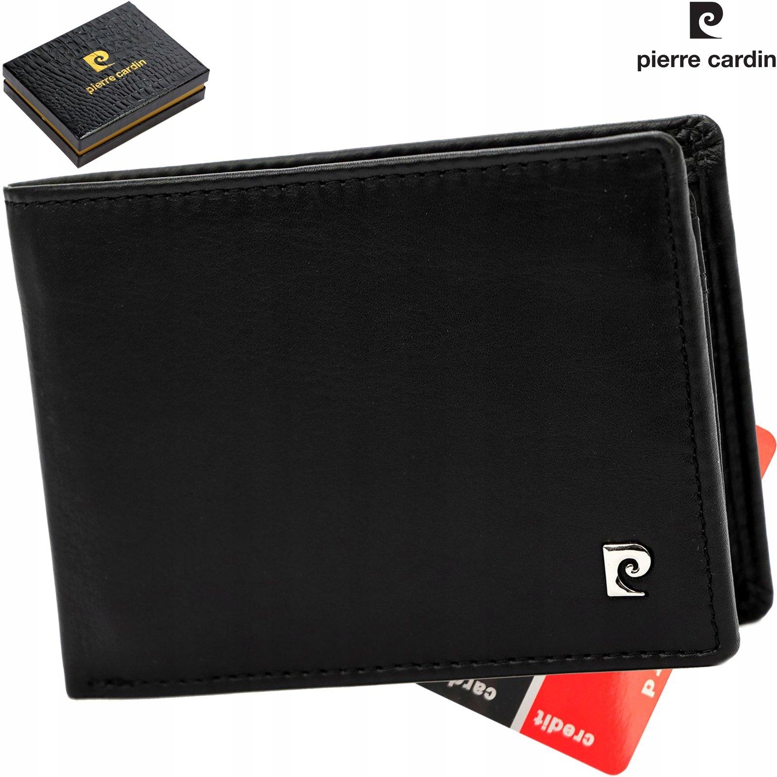 Originální Velká Pánská Peněženka Z Měkké Přírodní Kůže Pierre Cardin