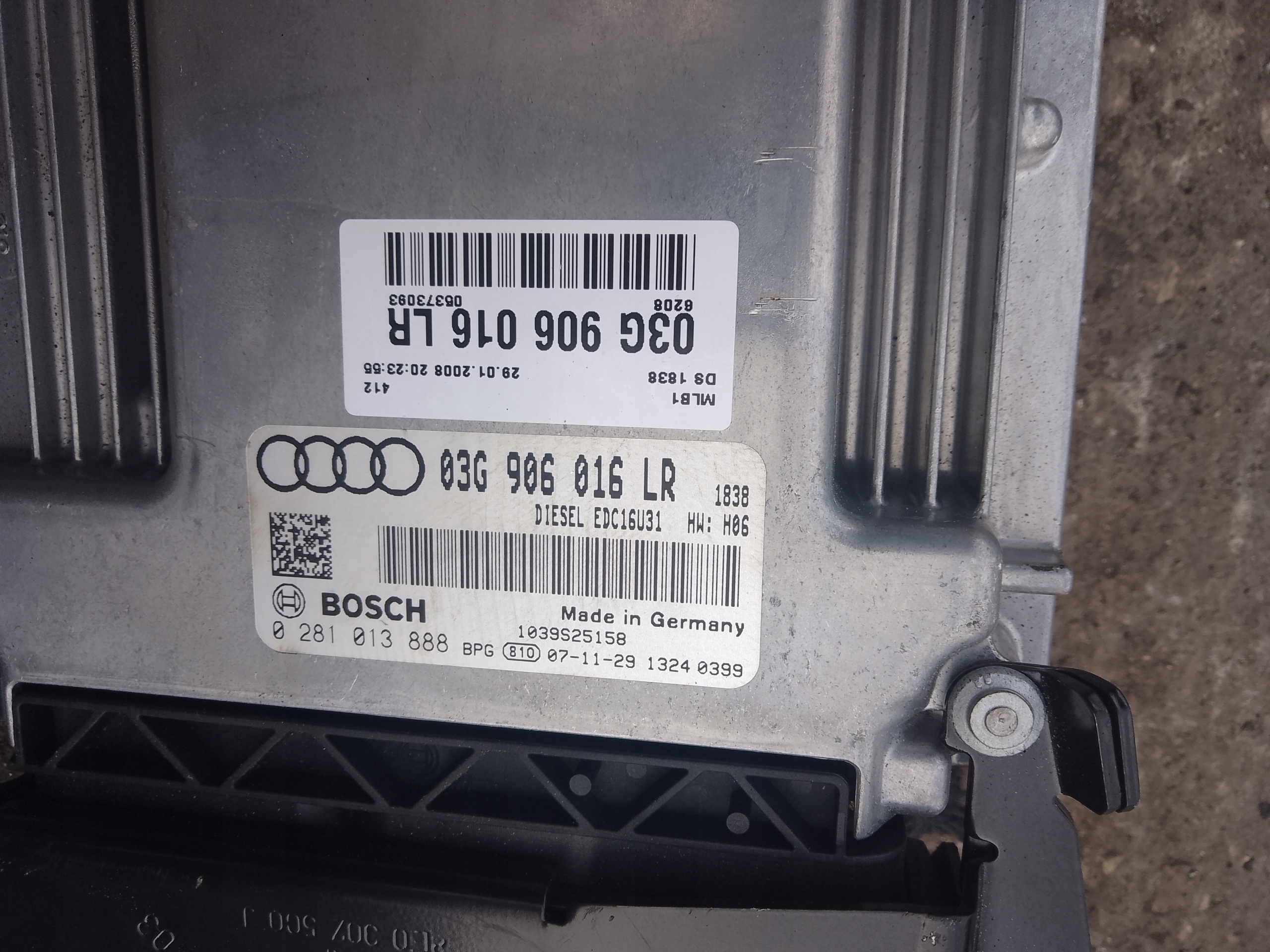 COMPUTER MOTORE AUDI A4 B7 2.0 TDI 03G906016LR