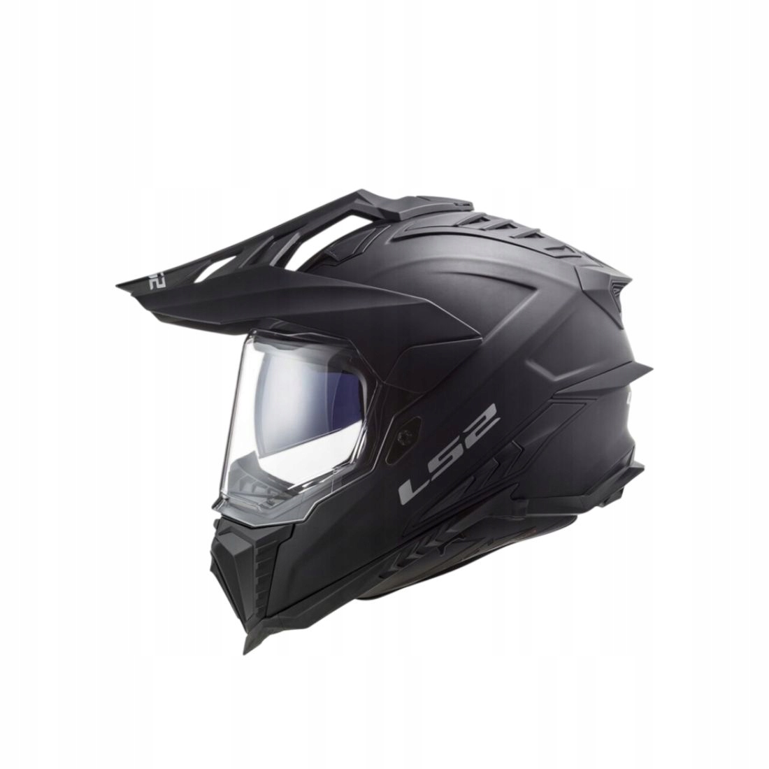 Motocyklová Prilba LS2 MX701 Explorer Alter (M) Čierna/biela AK4670121024