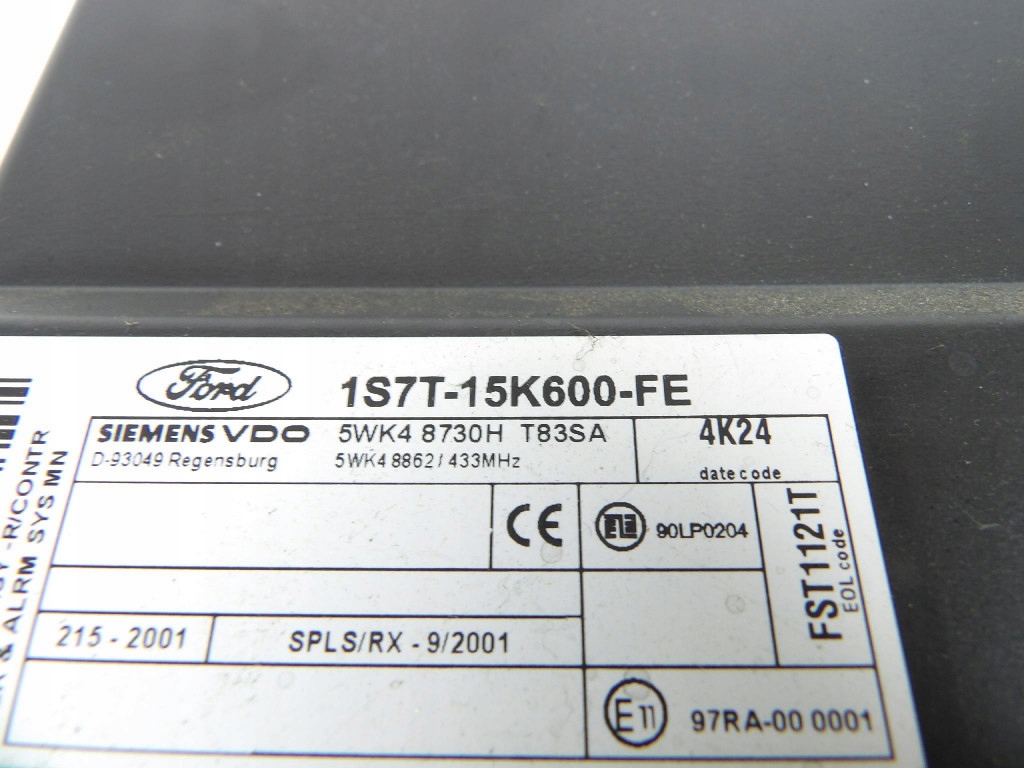 FORD FOCUS MK1 Unité commande confort 1S7T-15K600-FE