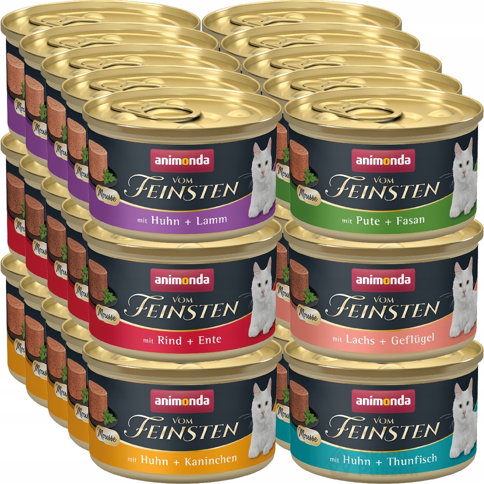 Animonda Kot vom Feinsten Pěna plechovka Set 36x85g – MIX všech příchutí