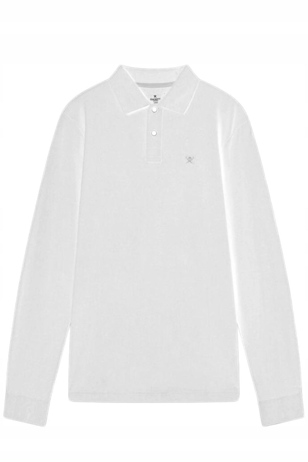 Tričko pánské polo Hackett London bavlněné, bílé s logem vel. XXL