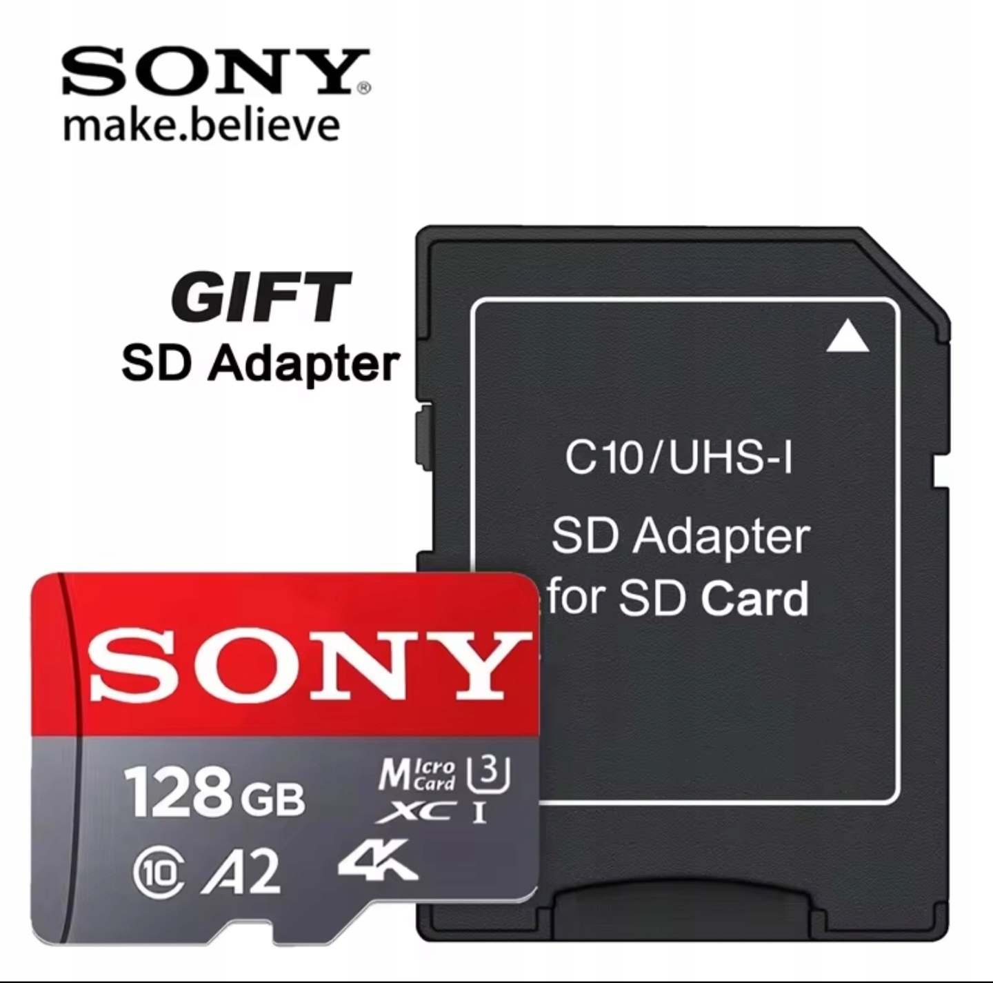 Karta pamięci Sony 128GB do kamer monitoringu klasa 10