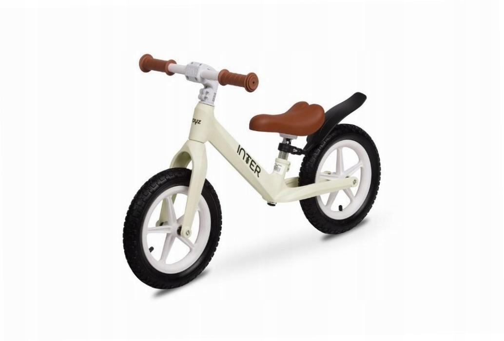 Rowerek biegowy Inter krem