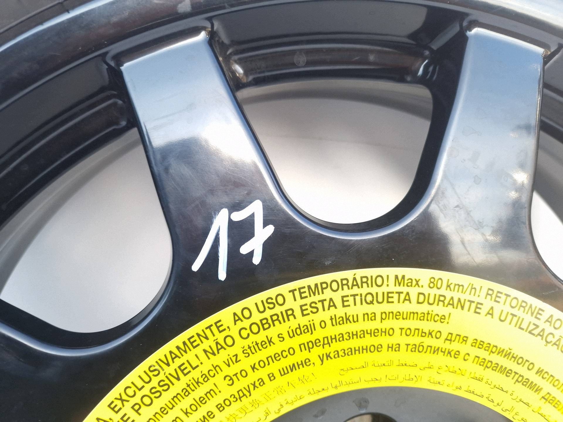roue roue de secours roue de secours AUDI A8 4N D5 4N0601025R 20 165/60/20