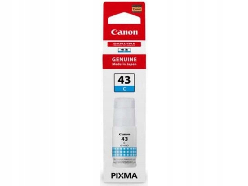 

Tusz Canon GI-43C Niebieski 60ML