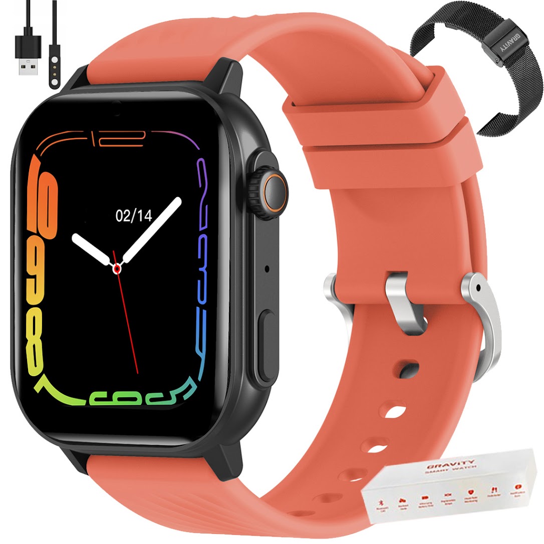 Pánské hodinky Chytré Hodinky Gravity Hovory Menu Pl Tft displej Kroky