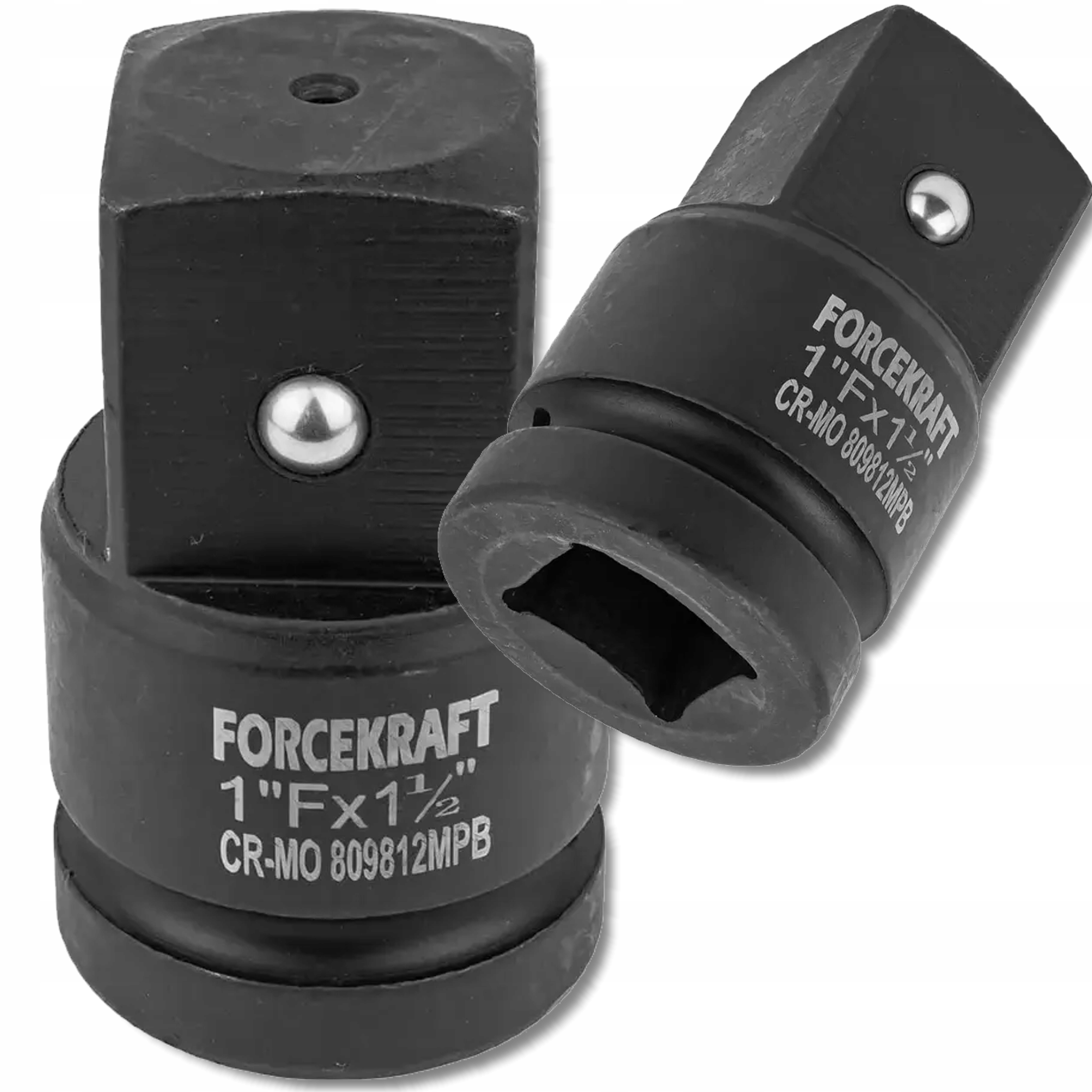 Forcekraft Adapter udarowy Redukcja przejściówka gwint 1" (f) 1.5"(M)
