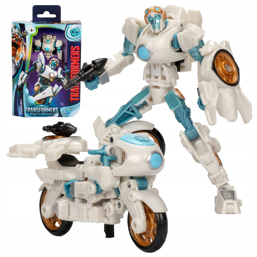 Transformers Earthspark Figurka Auto Robot 2W1 Auto Bot Terran Thrash 12CM