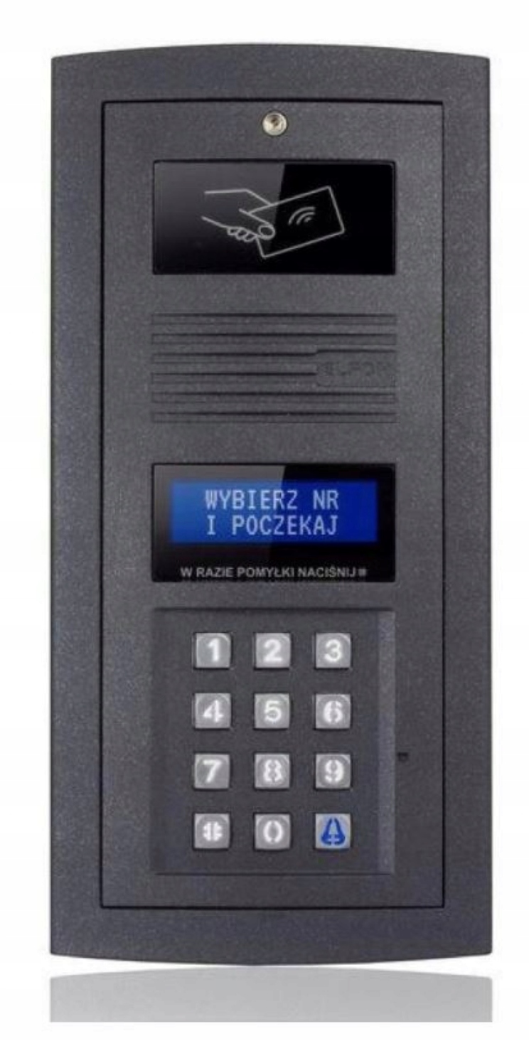Domofónový panel Optima Elfon OP-255R-G grafitový