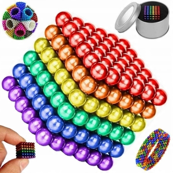 

Neocube Kulki Klocki Magnetyczne 3mm 216 Box