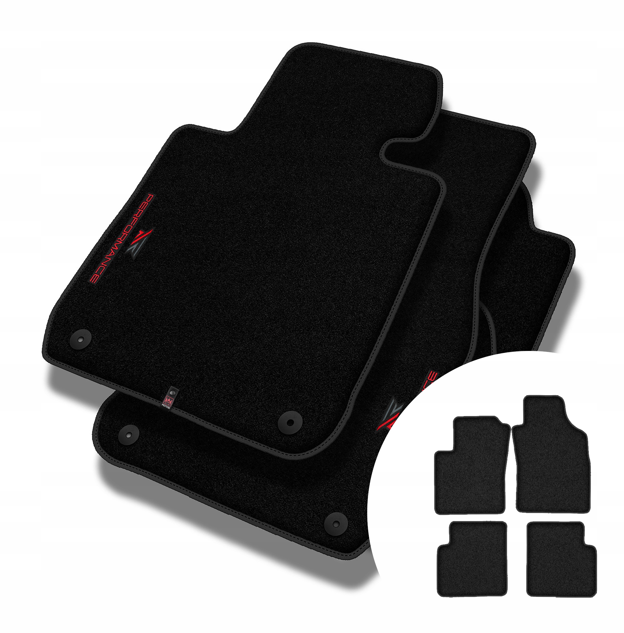Velúrové koberčeky Performance Premium pre Fiat Panda II 2003-2012