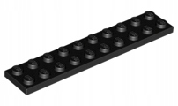 

Lego Płytka 2x10 Czarna Black 3832 Nowa 5szt