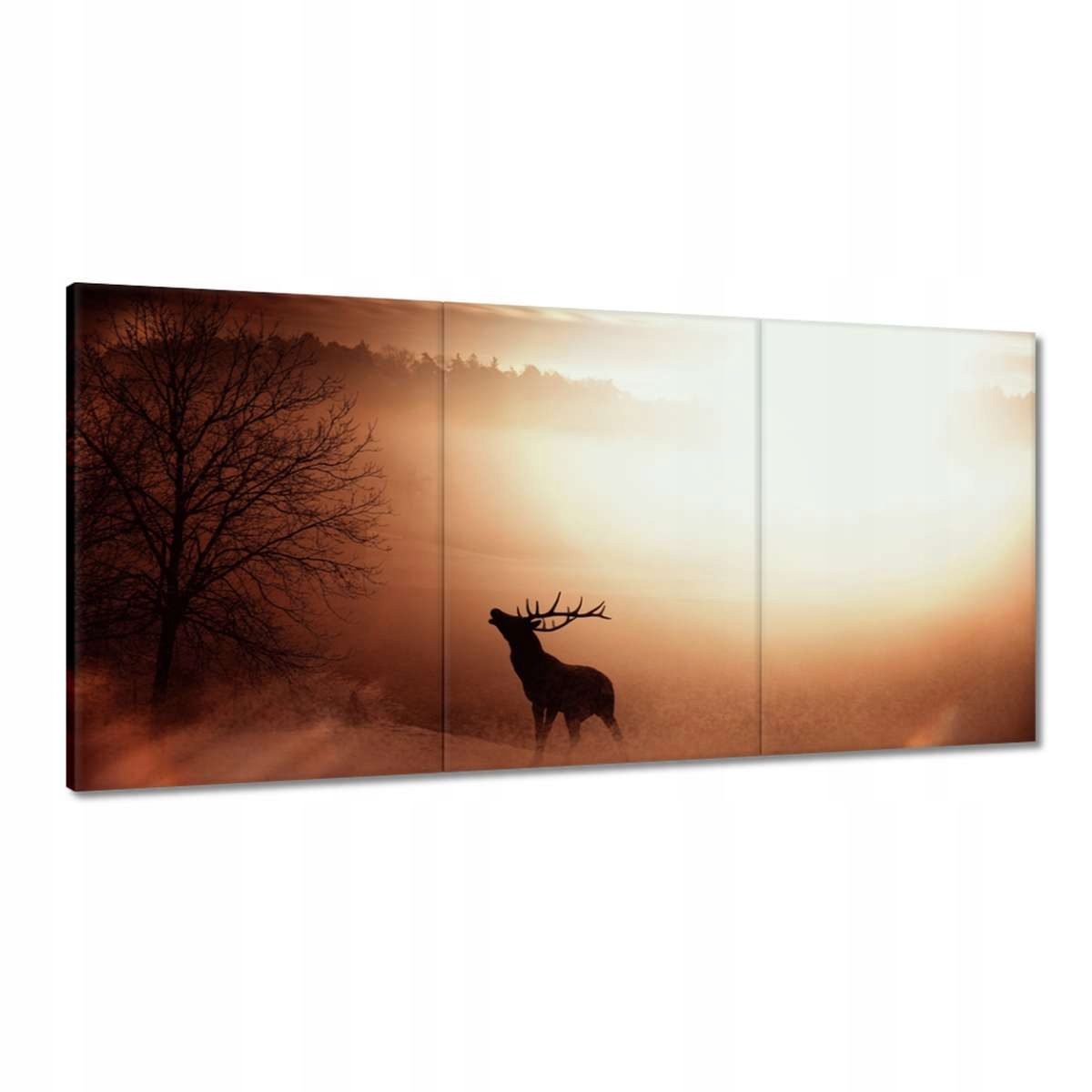 Obrazy 180x90 Jeleň na okraji lesa