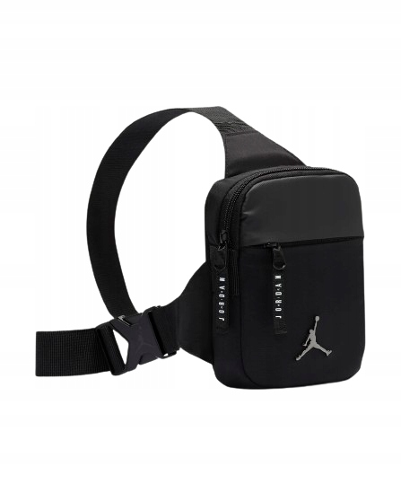 NIKE JORDAN AIR LISTONOSZKA SASZETKA TORBA RAMIĘ CZARNA