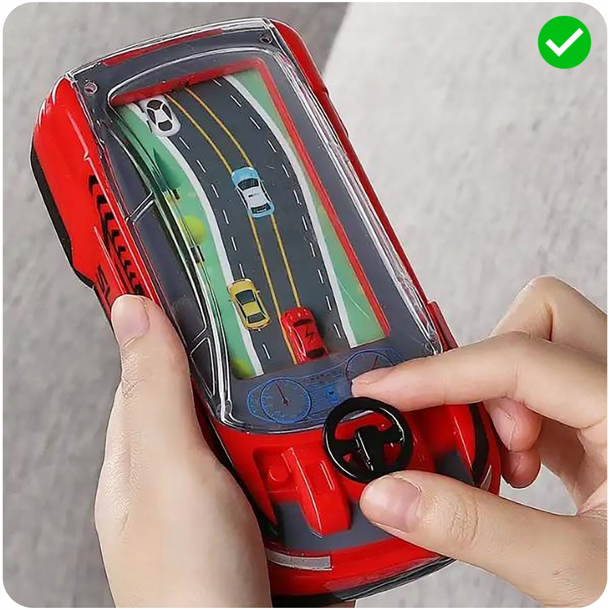 SYMULATOR JAZDY WYŚCIGÓW WYŚCIGI GRA KIEROWNICA INTERAKTYWNA CZARNY Stan opakowania oryginalne