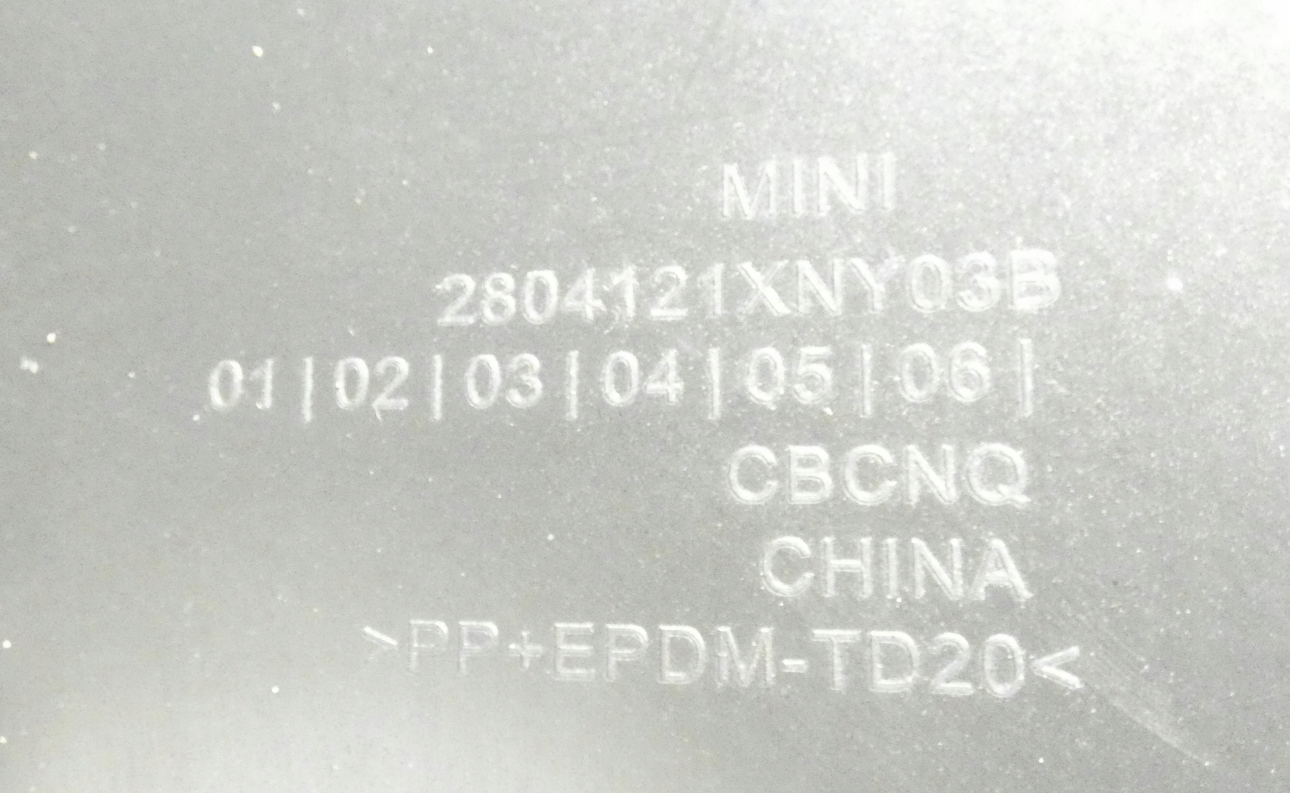 MINI ACEMAN JCW J01 2804121 2024- below 6 PDC bumper rear part rear