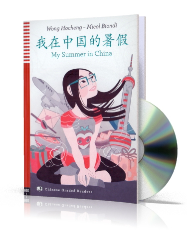 LCH My Summer in China książka + audio HSK2 wersja angielsko chińska