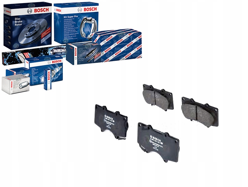 Brzdové Destičky Toyota Přední Landcr. Bosch Asistent Kolize #34