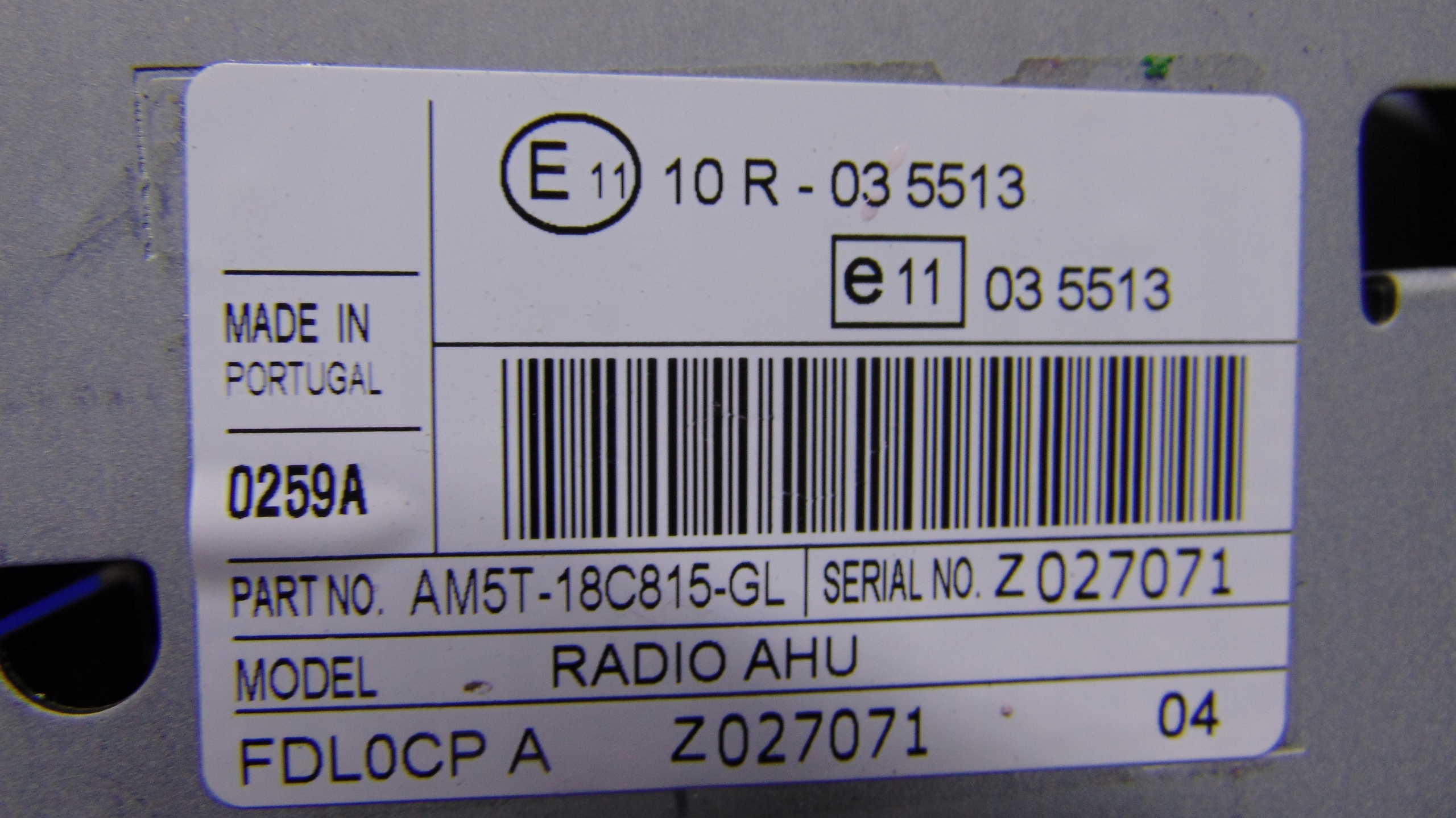 RADIO Navigation FORD C-MAX II MK2 10-19 ROK