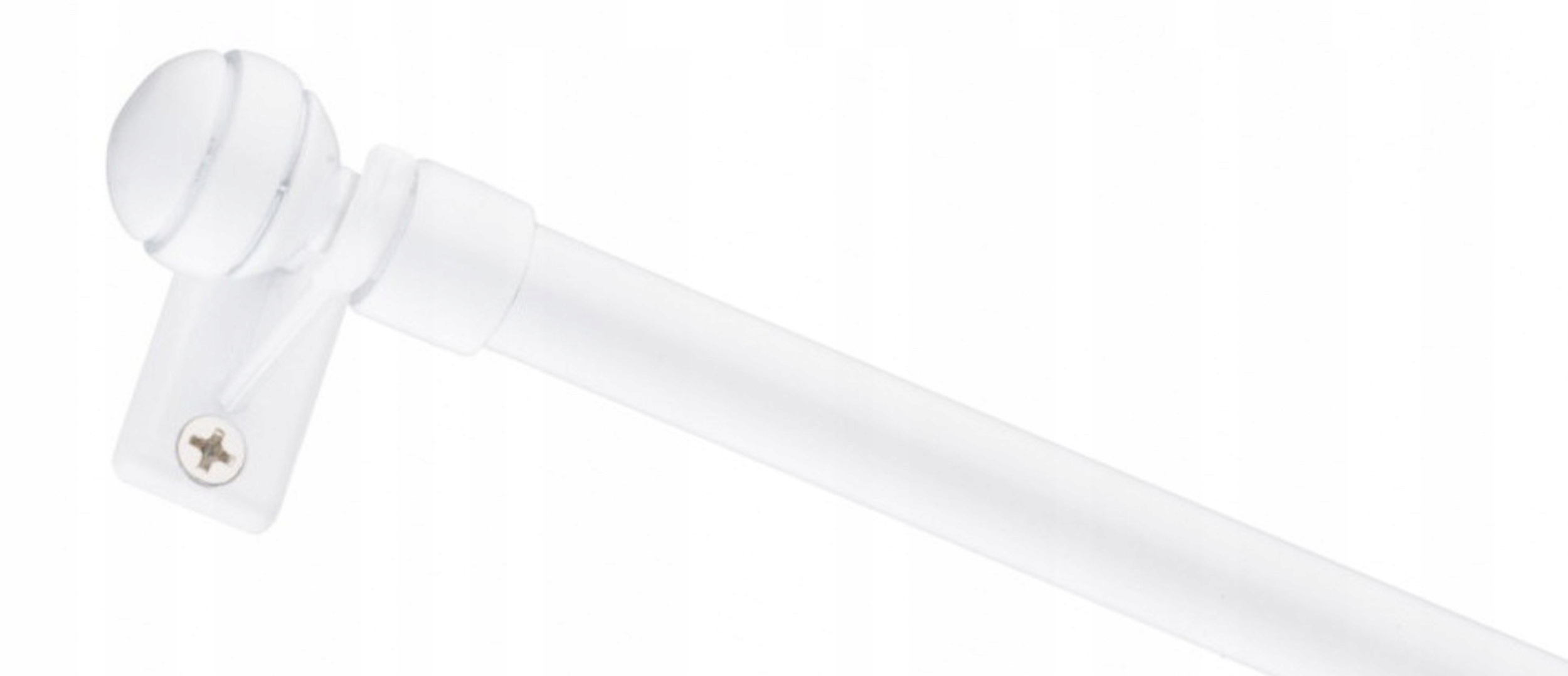 

Mini Karnisz Zazdrostka Metal 80-100 cm Biały
